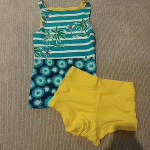 Lime Ricki Swim Suit